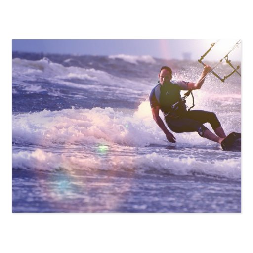 Kitesurfer Postcard