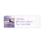 Kitesurfer Return Address Mailing Label