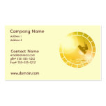 Kitesurfer Silhouette Business Card