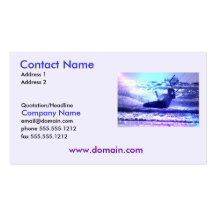 Kitesurfing Business Card