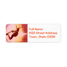 Kitesurfing Return Address Label
