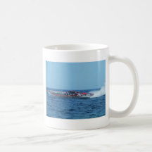 Kiton offshore powerboat. mugs
