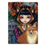 "Kitsune" Greeting Card