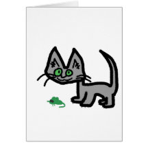 Kitt Is Looking At You Greeting Card