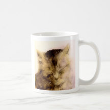 Kitten face mug