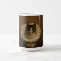 Kitten in an Elizabethan ruff Coffee Mug