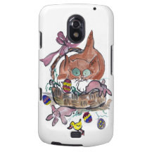 Kitten in the Easter Basket Samsung Galaxy Nexus Cover