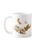 Kitten on Her Back Coffee Mugs