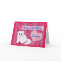 Kitten on pink, It's your birthday..., Sweety cards