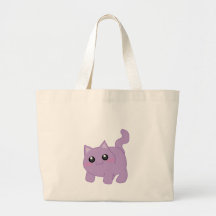 Kitten - purple and cute bag
