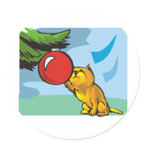 Kitten Tshirts and Gifts 433 Round Stickers