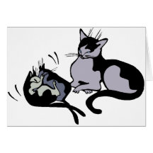 Kitten Tshirts and Gifts 435 Card