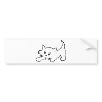 Kitten Tshirts and Gifts 452 Bumper Stickers