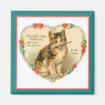 Kitten Valentine Refrigerator Magnets