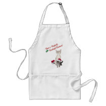 Kitten Wishes For A Purrfectly Wonderful Christmas Apron