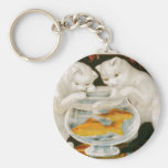 Kittens and Goldfish Key Chains
