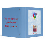 Kittens Hot Air Balloon Binder
