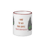 Kitty: a coffee vampire coffee mugs