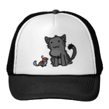 Kitty and Birdie Mesh Hat