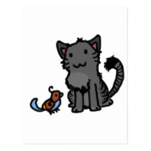 Kitty and Birdie Post Cards