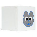 Kitty Cat Blue - Grey