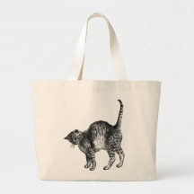 Kitty  Cat Canvas Bags