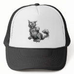 Kitty Cat Mesh Hats