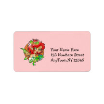 Kitty Cat Shipping Label