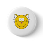 Kitty Cat  Smiley Face Buttons