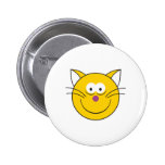 Kitty Cat  Smiley Face buttons