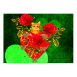 Kitty Cat Valentine Business Card