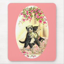 Kitty Cat Wedding Mousepad