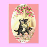 Kitty Cat Wedding postcards