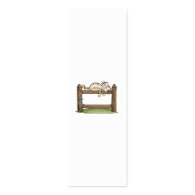Kitty Cats · Kitty on Fence Business Card Template