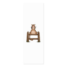 Kitty Cats · Tabby Cat on Fence Business Card Templates