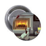 Kitty Christmas Buttons