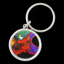 Kitty Creature Keychain keychains