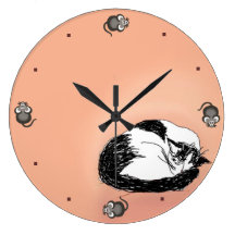 Kitty Dreams Wallclock