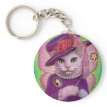 Kitty Fairy Godmother Key Chain