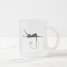 Kitty fantaisie noir 7 mugs