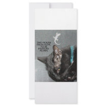 KITTY FAST FOOD FULL COLOR RACK CARD
