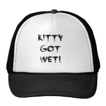 Kitty Got Wet! Mesh Hats