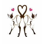 Kitty Hearts T-Shirt