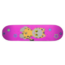 Kitty in Tiger Suit Skateboard 2