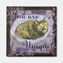 Kitty Inspirations Magnet tortie unique