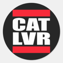 Kitty Kitten Cat lover Round Stickers