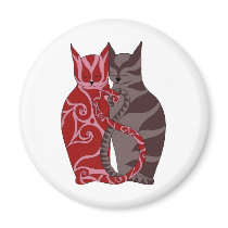 Kitty Love Magnets
