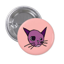 Kitty Pinback Button