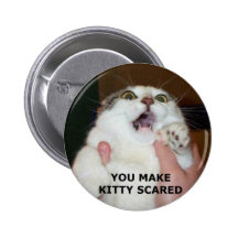 Kitty Scared Buttons