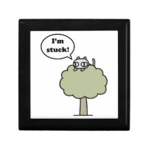 Kitty Stuck In Tree Gift Boxes